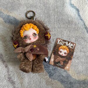 POP MART SKULLPANDA You Found Me! Doll Keychain Sneaky Chestnut Authentic